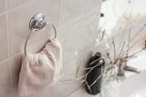 MaxHold No-Drill Suction Towel Ring Vacuum System Stainless Steel Never Rust view 2