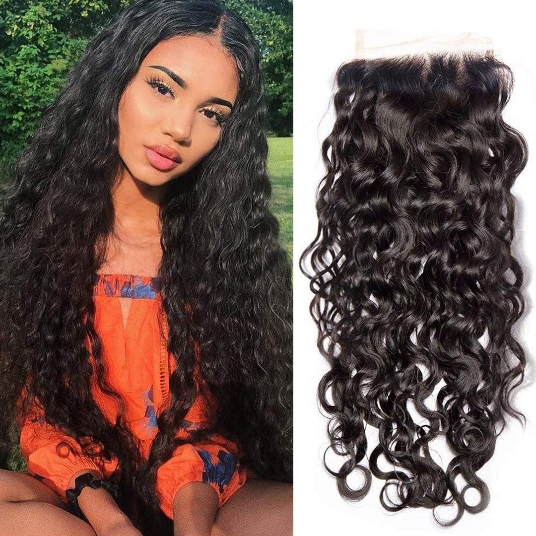 Buladou Hair Kinkys Straight Synthetic Hair Wigs 26 Inch Lace Front Heat Resistant Wigs for Black Women Long High Temperature Wig with 5” Deep Parting Space (12WW/Closure)