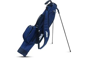 JUST AMAZING DEALS Sunday Golf Bag - Premium Everyday Sunday Golf Bag with Stand for Men, Women and Ladies, Ultra Lightweight, Easy to Carry Pitch n Putt Carry Bag