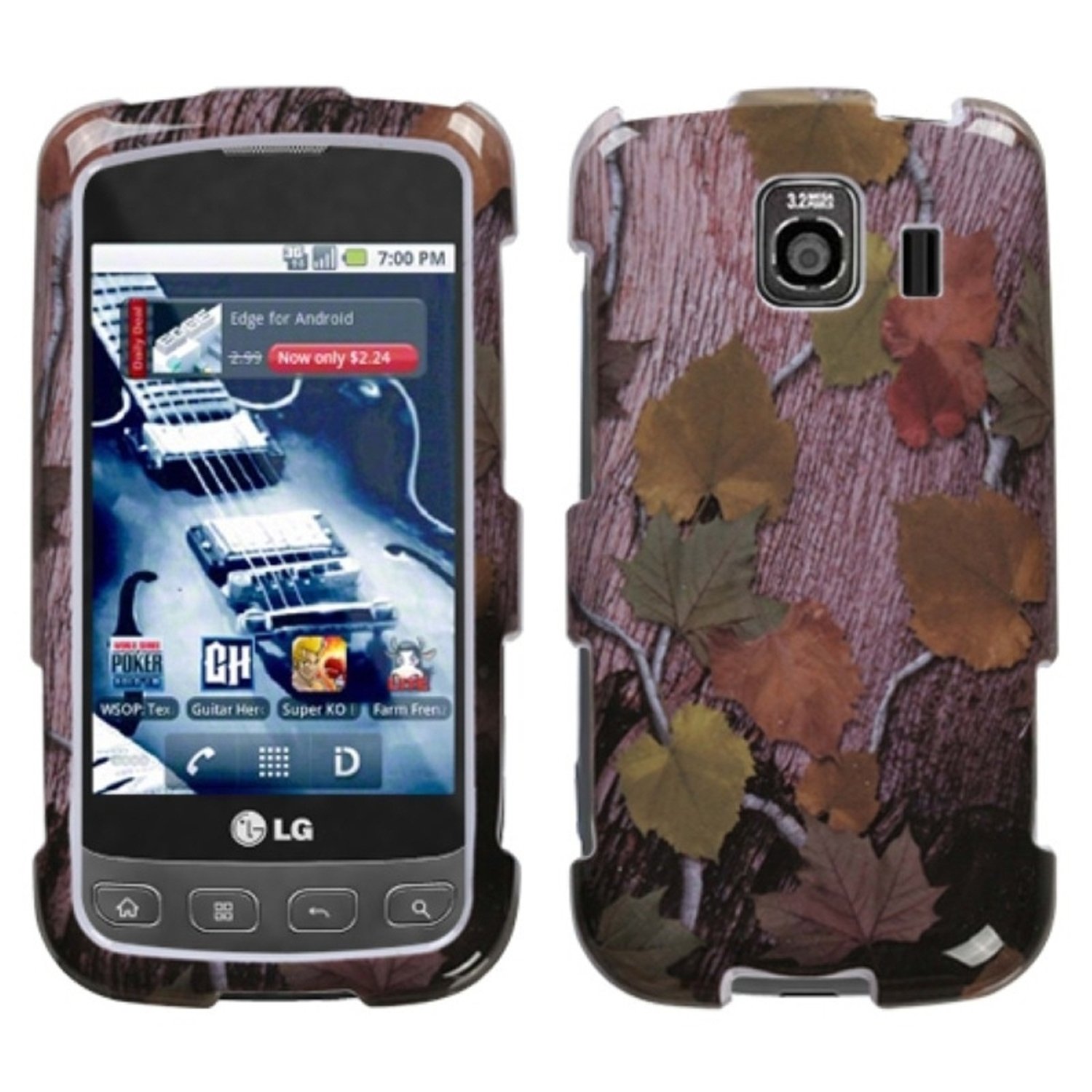 Hunter Phone Protector Faceplate Cover For LG LS670(Optimus S) Optimus U  VM670(Optimus V): Amazon.in: Electronics