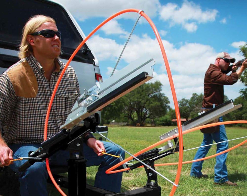 Do-All Outdoors Prairie Popper Steel Auto Resetting Shooting Target Rated for .22 Caliber : Coffee Brewing Machine Cups : Sports & Outdoors