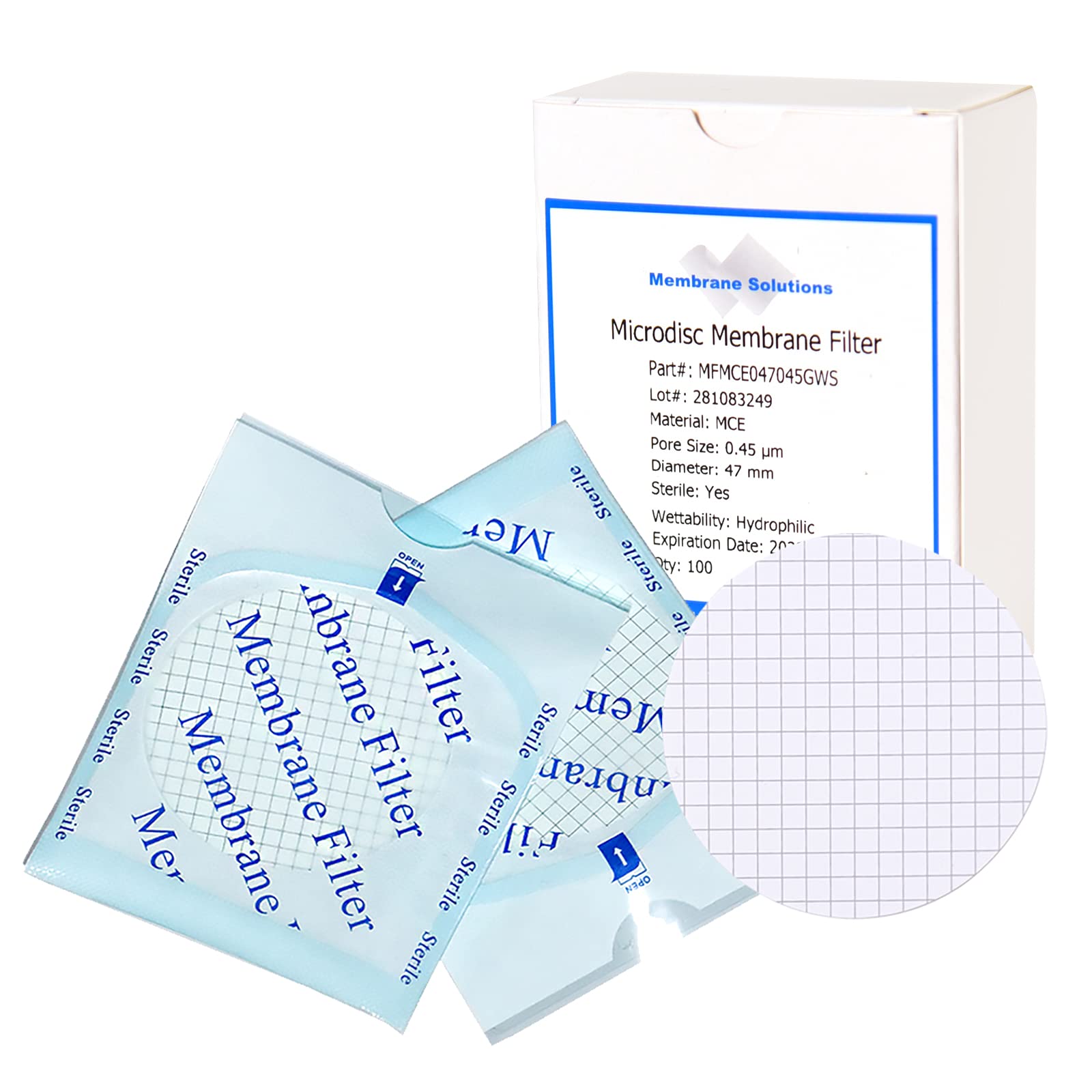 Membrane Solutions MCE Gridded Membrane