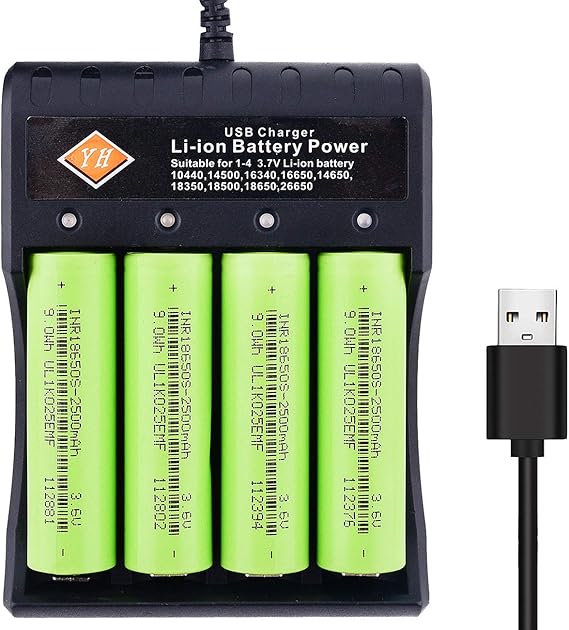 Fourslot charger,Universal battery charger,with four Amazon.co.uk
