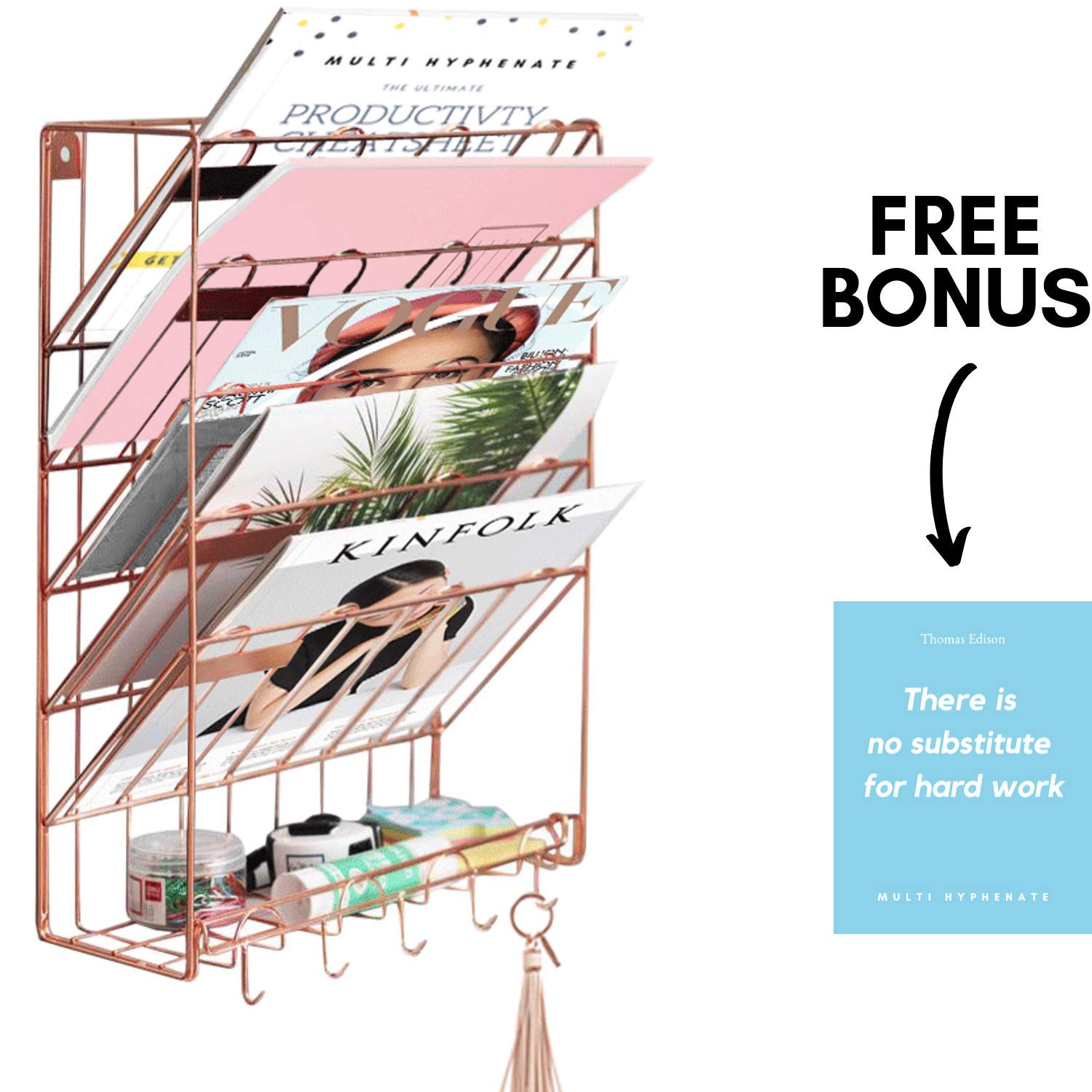 Best multi-file rack desk organizer