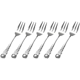 Set di 6 cucchiaini da caffè, in acciaio INOX, serie Königstein