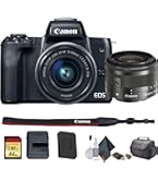 Amazon.com : Canon EOS M50 Mirrorless Camera Kit w/EF-M15-45mm and