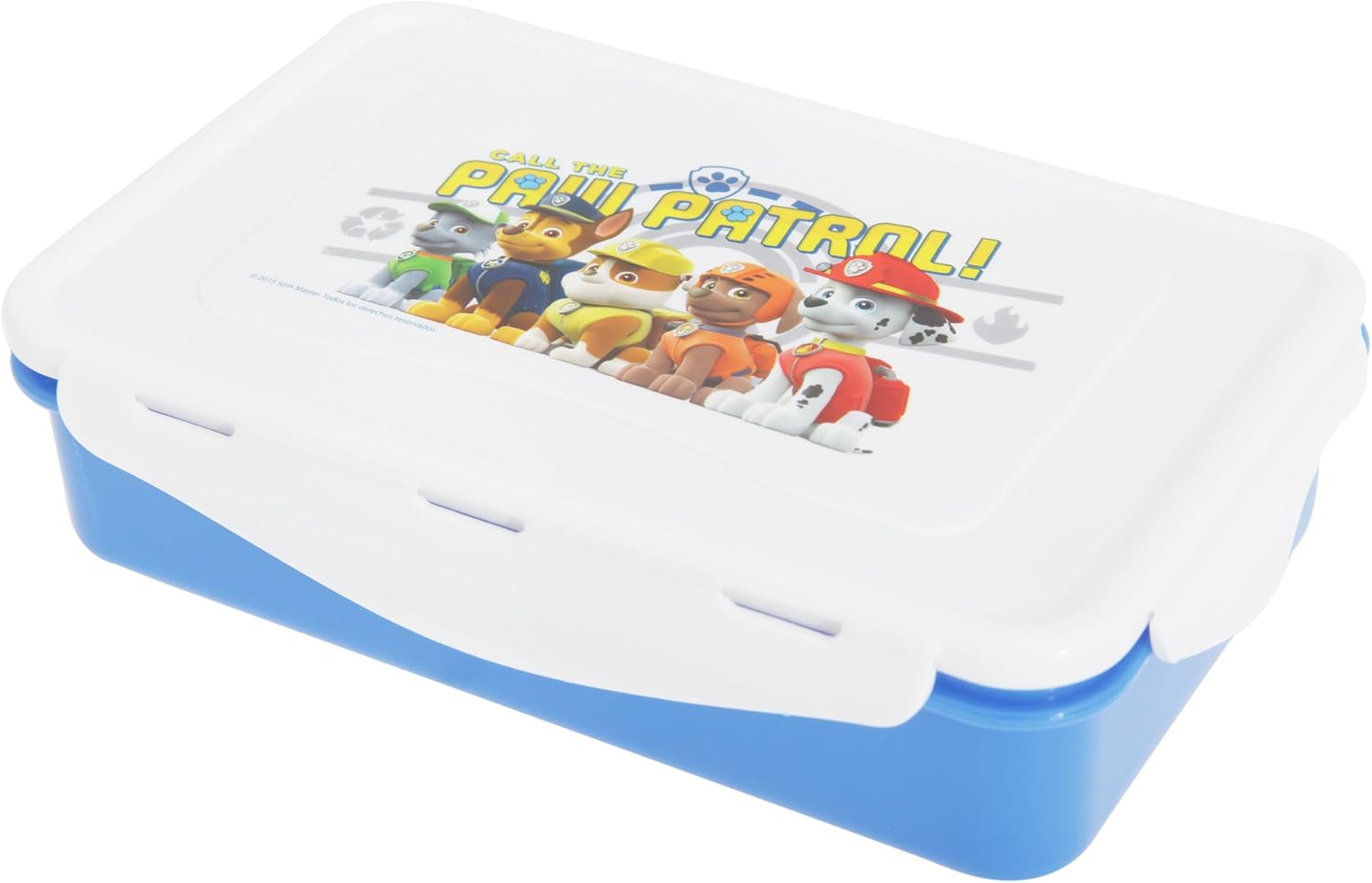 Amazon パウ パトロール オフィシャル商品 キッズ 子供用 お弁当箱 ランチボックス お弁当ケース ワンサイズ ブルー ホワイト 弁当箱 オンライン通販