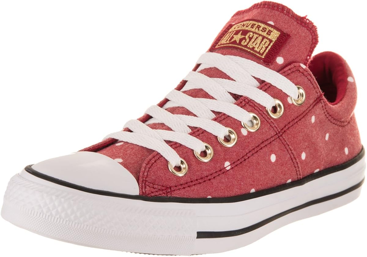 red and gold converse