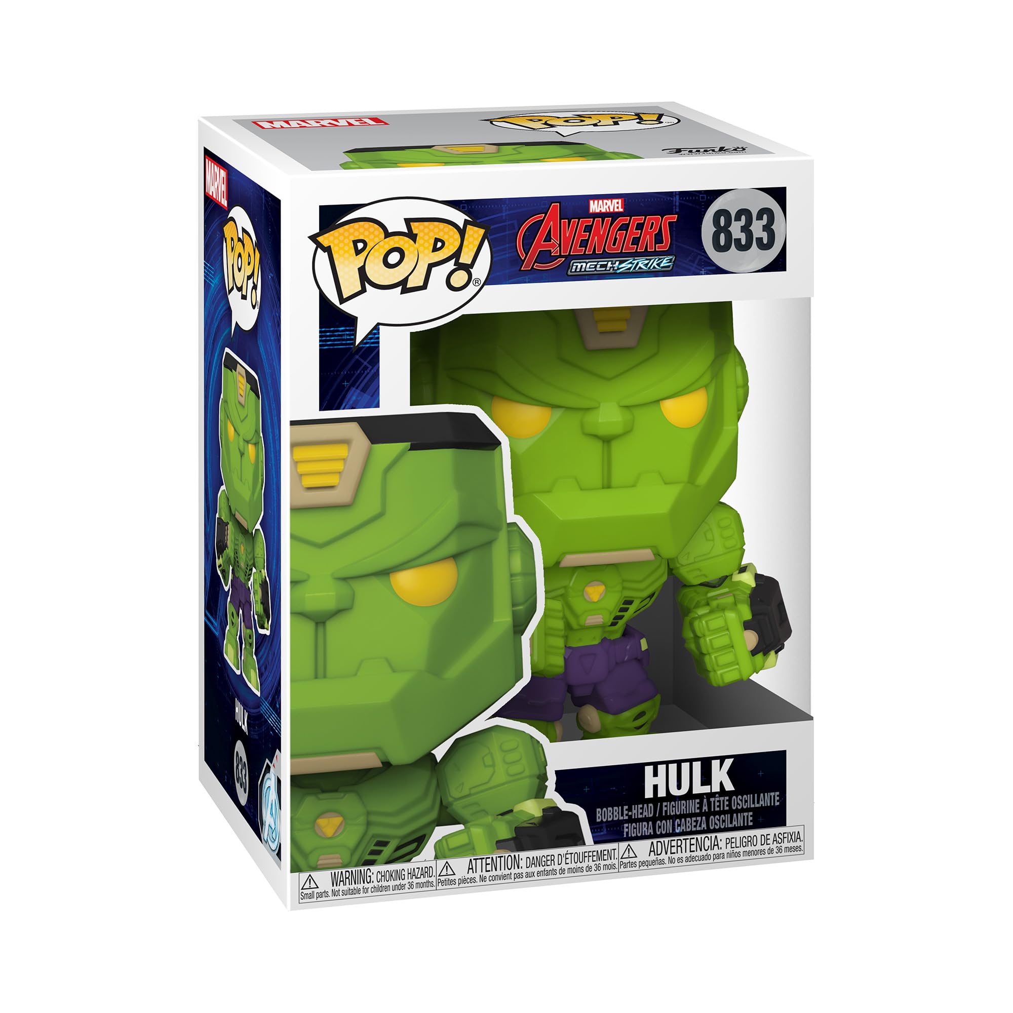 Funko POP! Marvel Mech-Hulk Comics Vinyl - Marvel Comics - Collectable Vinyl Figure - Gift Idea - Official Merchandise - Toys for Kids & Adults - Comic Books Fans - Model Figure for Collectors