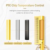 ten-tatent Hot Comb Hair Straightener Ceramic Beard Straightener view 4