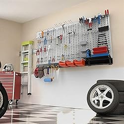 TORACK 109Pcs Wall Organizer Utility Storage Kit