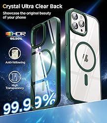 SUCGLES for iPhone 15 Pro Case with