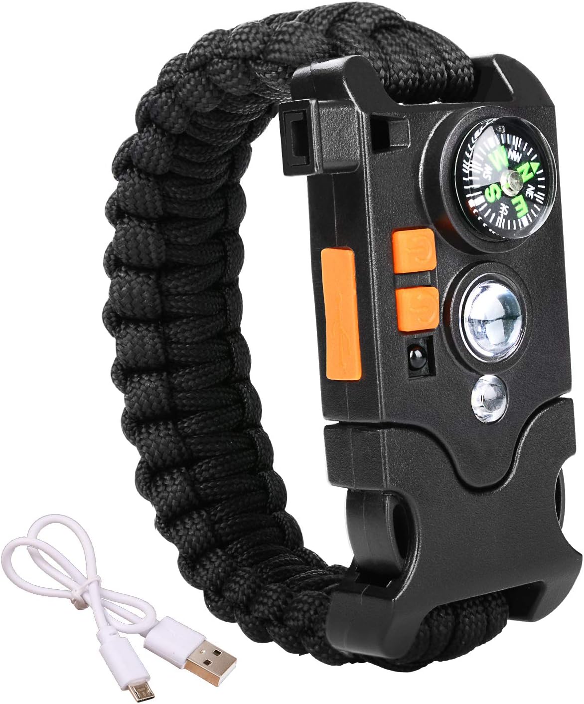 Emergency Survival Bracelets with Induction Starter