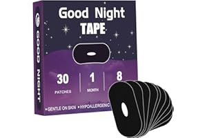 TEASBANK Purple Mouth Tape for Sleeping (30 pcs), Lightweight, Breathable, Easy to Use,Gentle On Skin