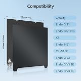 UniTak3D Ender 3 V3 SE KE PEI Build Plate 235x235mm Dual Smooth Textured Bed view 2