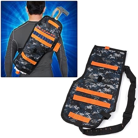 zjchao Verstellbare Taktische Blaster Sleeve, Nachfüllpack Zubehör für alle N-Strike Elite Battle