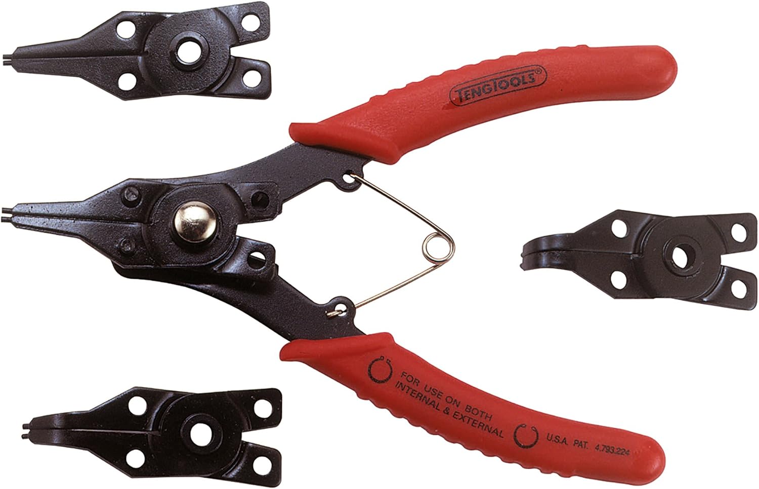 Teng Tools, 480, MultiPurpose Retaining Ring Pliers