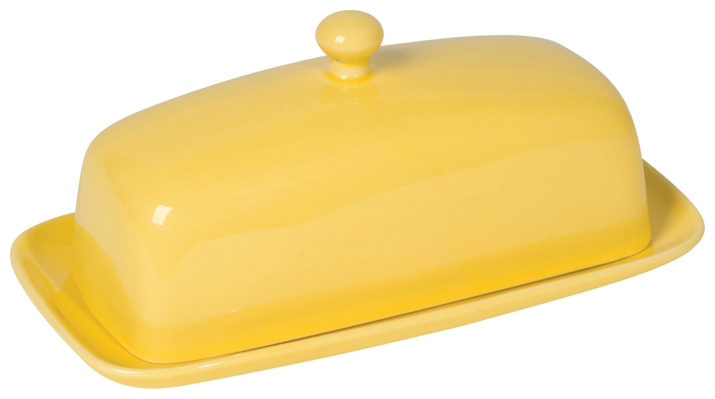 Butter Dish lid Base included Rectangular Kitchen 8"Long 4"Tall 4.5