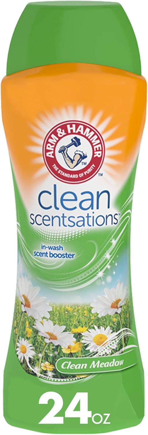Arm & Hammer Clean Scentsations in-Wash Scent Booster - Clean Meadow, 24 oz: Health & Personal Care