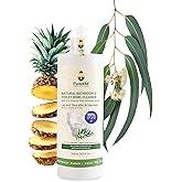 Fuwa3e Pineapple Enzyme Natural Toilet Bowl Cleaner Halcyon Eucalyptus - 16.9oz 1 Pack - 99% Plant Based Non Bleach Bathroom Cleaner - Freshens and Deodorizes with Fermented Pineapple Peels