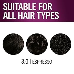 Schwarzkopf Keratin Color Permanent Hair Color, 3.0