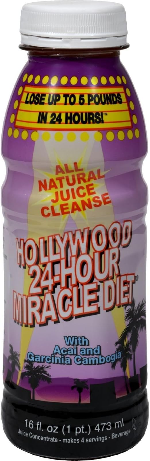 Hollywood Diet Herbal Clean Hollywood 24 Hour Miracle Diet - 16 fl oz