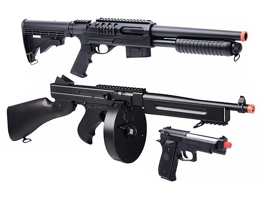 Game Face Triple Threat Airsoft Kit airsoft gun