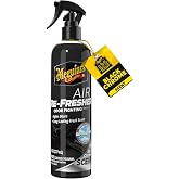 Meguiar&rsquo;s Air Re-Fresher Odor Fighting Spray, Black Chrome Scent,8 Oz | Car Odor Eliminator Mist Refreshes Car Cabin Air For Sedan, Suv, Truck, Van