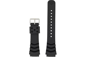 Seiko Original Rubber Curved Line Watch Band 22mm Divers Model and Genuine Seiko Spring Bars