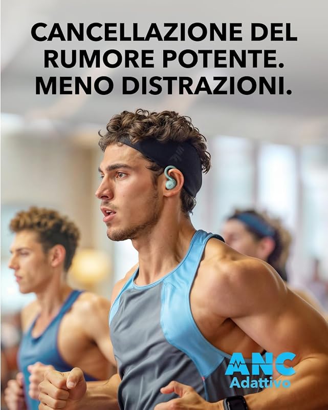 di Anker Sport X20, Cuffie Bluetooth In Ear Sport con ANC, IP68