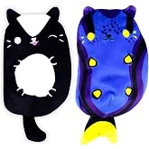 Cats vs Pickles - Lil Stinker &amp; Flipper - 2-Pack - 4" Cute Cuddly Collectible Bean Plush Toy - Collect These as Stocking Stuffers, Fidget Toys, or Sensory Toys - Great for Kids, Boys, &amp; Girls!