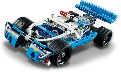 lego technic pull back police