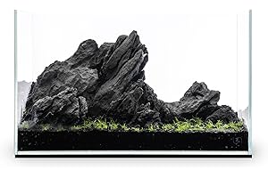 Ultum Nature Systems Ultra Clear Rimless Aquarium - Low Iron Glass Fish Tank with 45° Mitered Edges, 5mm-12mm Thick, Leveling Mat Included (3N, Nano, 3 Gallon)