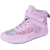 Sisttke Kids Wrestling Shoes Boys Girls Boxing Shoes Fitness Sneakers Zero Drop Sole