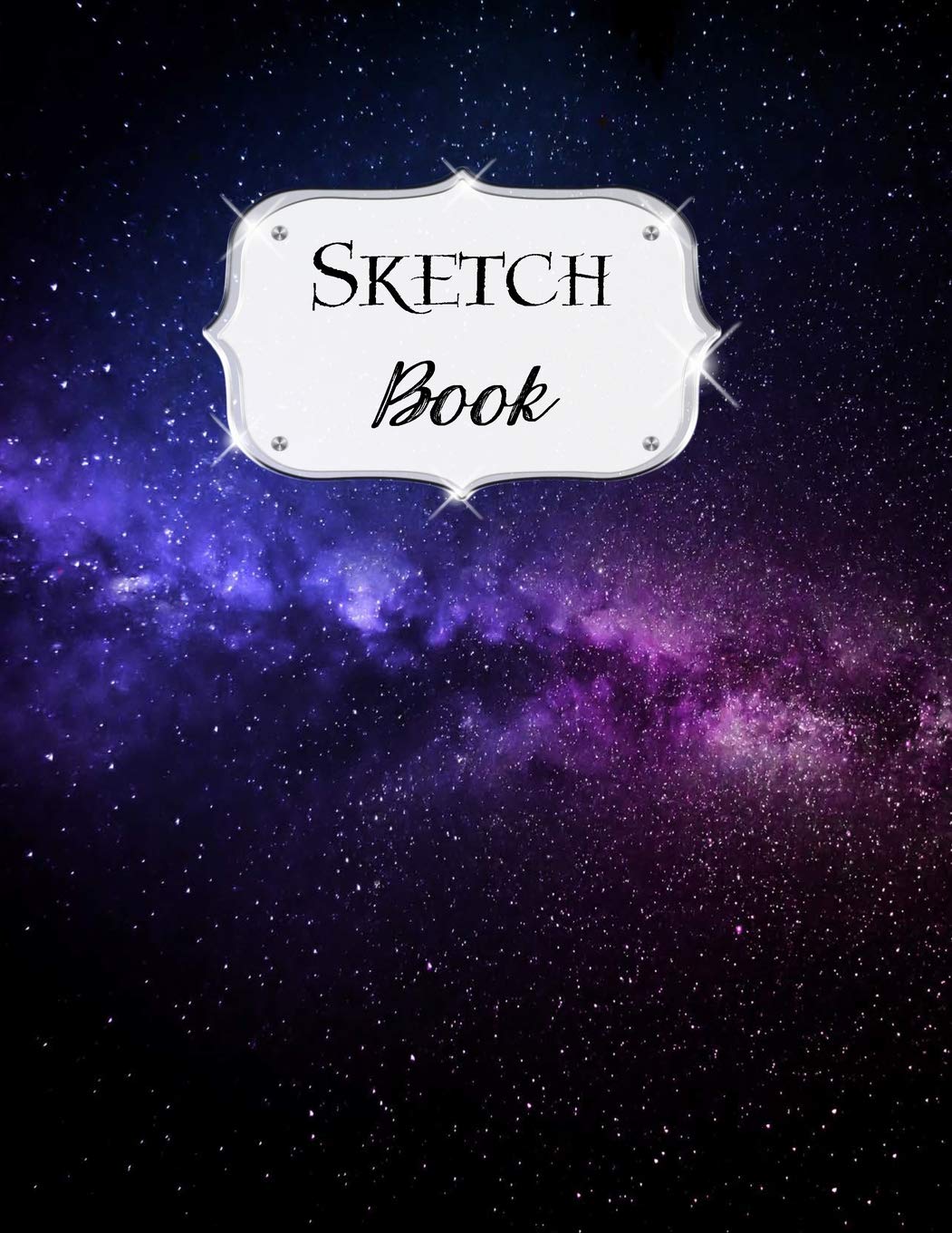 Amazon Com Sketch Book Galaxy Sketchbook Scetchpad For Drawing Or Doodling Notebook Pad For Creative Artists 8 Black Purple 9781073478781 Doodles Jazzy Books