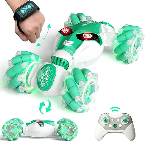 28°C Gesture Sensing RC Car Hand Controlled Remote Control LED Car