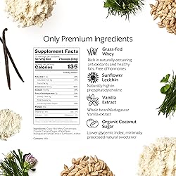 Promix Whey Protein Powder, Vanilla - 5lb Bulk