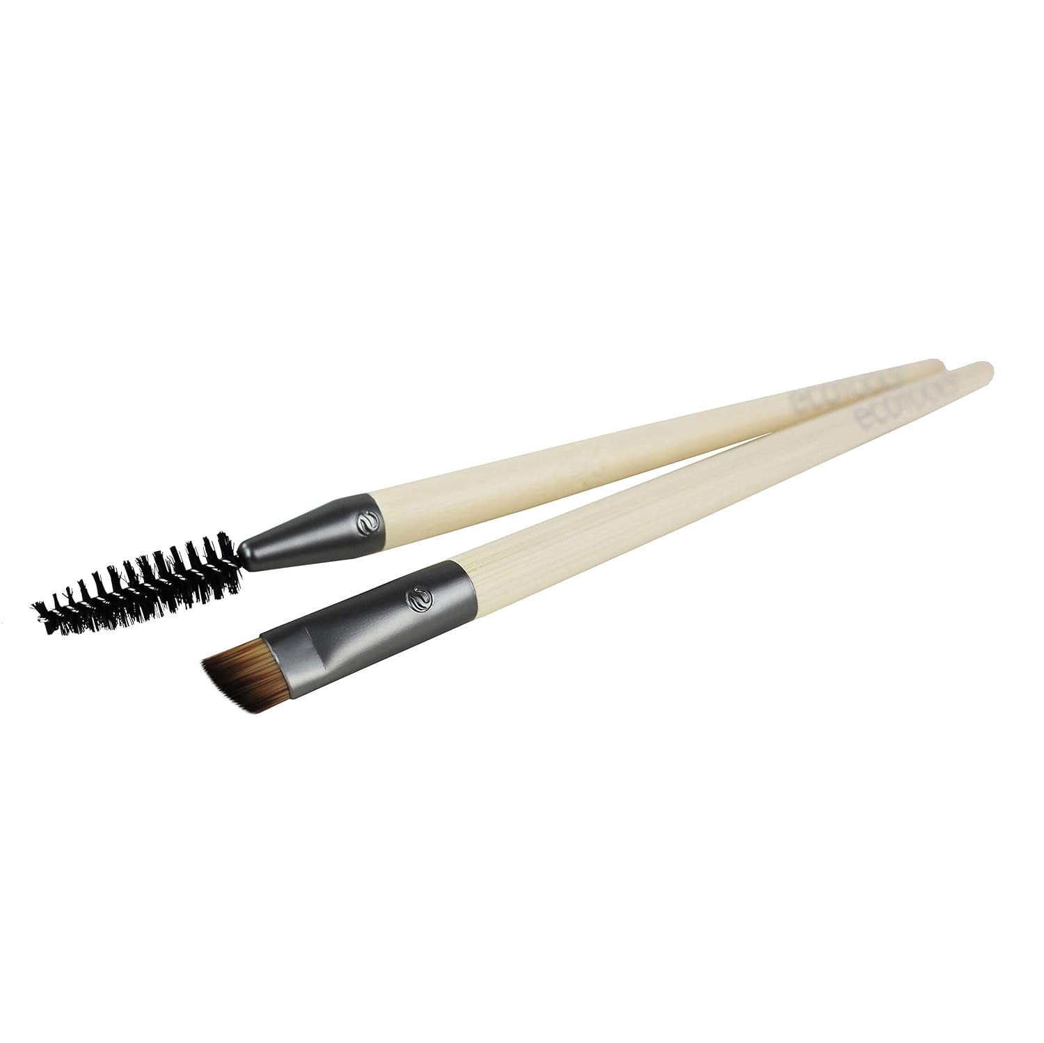 EcoTools Brow Makeup Brush Set, Brush and Shape for Defined Brow, Set of 2: Beauty