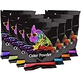 Chameleon Colors Rainbow Color Powder Packets, 7 Individual Holi Color Packets, Color Races, Birthday Parties, and Photograph