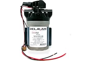 DELAVAN AG PUMPS, INC. Delavan Pumps, 12v DEMAND STYLE DIAPHRAGM SPRAYER PUMP 7GPM, Volts 12 Pump Type Diaphragm, Max. Flow Rate 7 GPM, Model# 7870-101E-SB