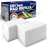 Iconikal Dry Mop Pad Refills 90-Pack Fits Swiffer 11.5x8