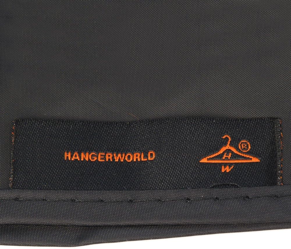 Hangerworld 6 ft Single Waterproof Nylon Garment Rail Cover Double Zip for Easy Access Black - Image 5