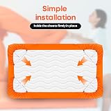 5 STARS UNITED Bed Sheet Holder Corner Straps, 4 pcs Adjustable Clips view 5