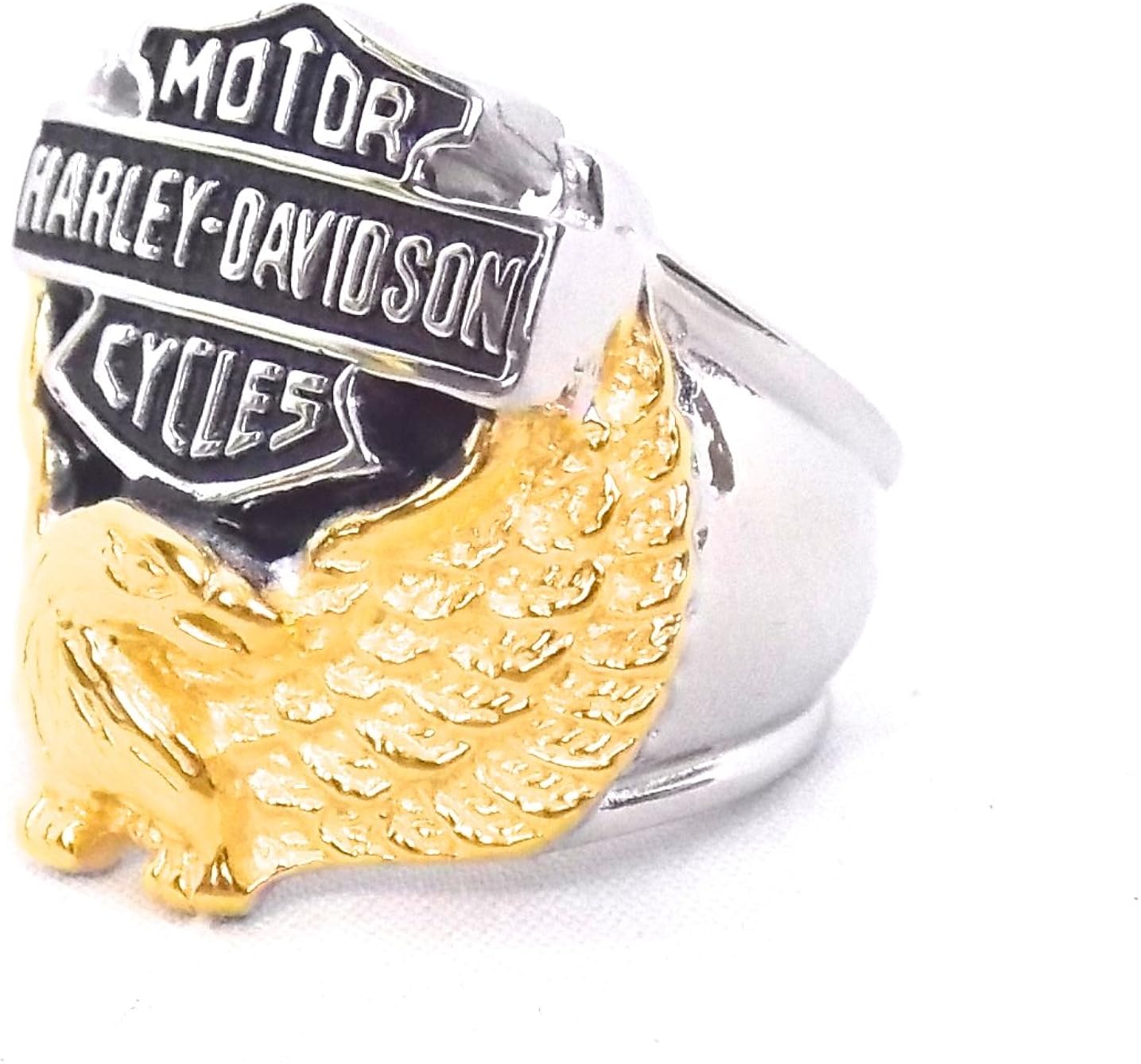 USA ChevaliereHARLEY DAVIDSON Eagle Biker RingSize 62 Amazon.co.uk