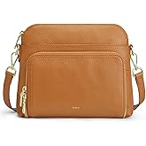 Kattee Small Crossbody Shoulder Bag for Women, Women's Genuine Leather Crossbody Purse with RFID Wallet