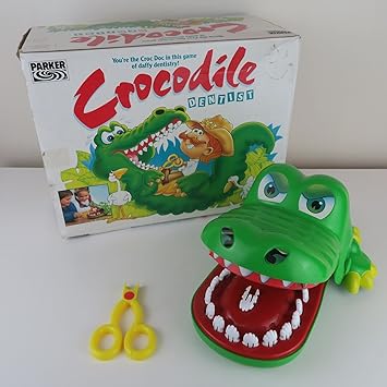 vintage crocodile dentist