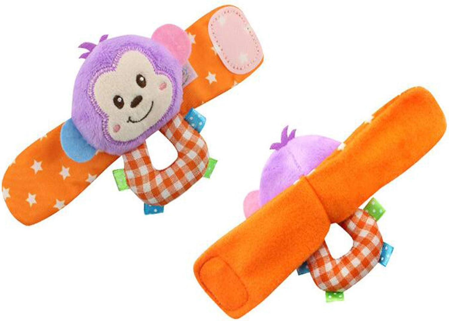 Nlatas Jouets En Peluche Pour Enfants Hochet Poignet Bebe Animal Dessin Anime Jouets Educatifs Convient Pour Bebe De 3 A 18 Mois Jouets D Eveil Et 1er Age Jeux Et Jouets Schoolofbabywearing Com