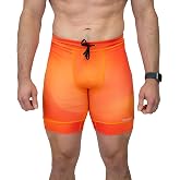 Sprints Mens Flexion 8" Compression Shorts with Pockets &amp; Drawcord