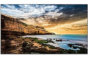 SAMSUNG Business QE50T 50-inch 4K UHD 3840x2160 LED Commercial Signage Display, HDMI, USB, Speakers, 3-Yr Wrnty, 16/7 Operation, 300 nit (LH50QETELGCXGO), Black