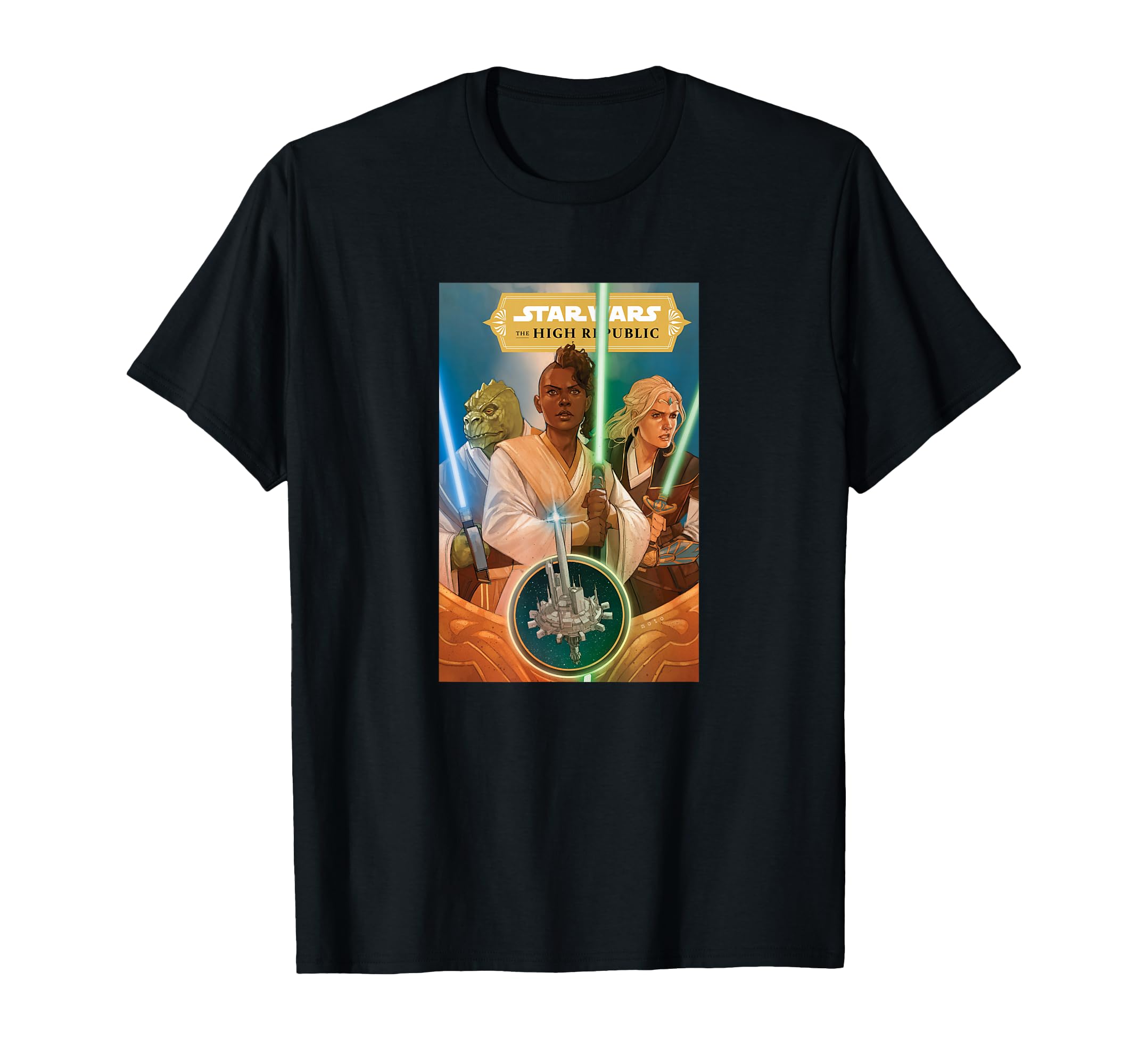 Star Wars High Republic Hero Cover T-Shirt